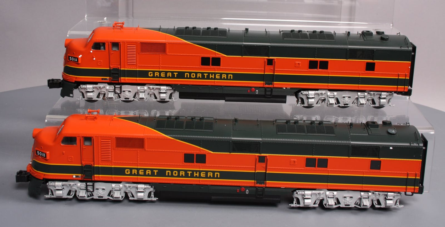 Lionel 6-82831 O Great Northern AA E7 Diesel Locomotive Set 501A,501B