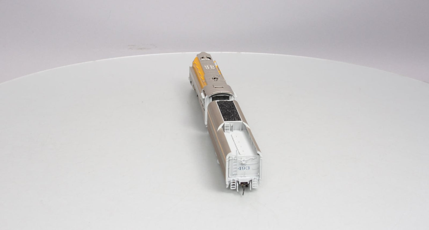 Broadway Limited 4557 HO C&O L-1 4-6-4 Hudson #493 Steam Loco/yellow boiler
