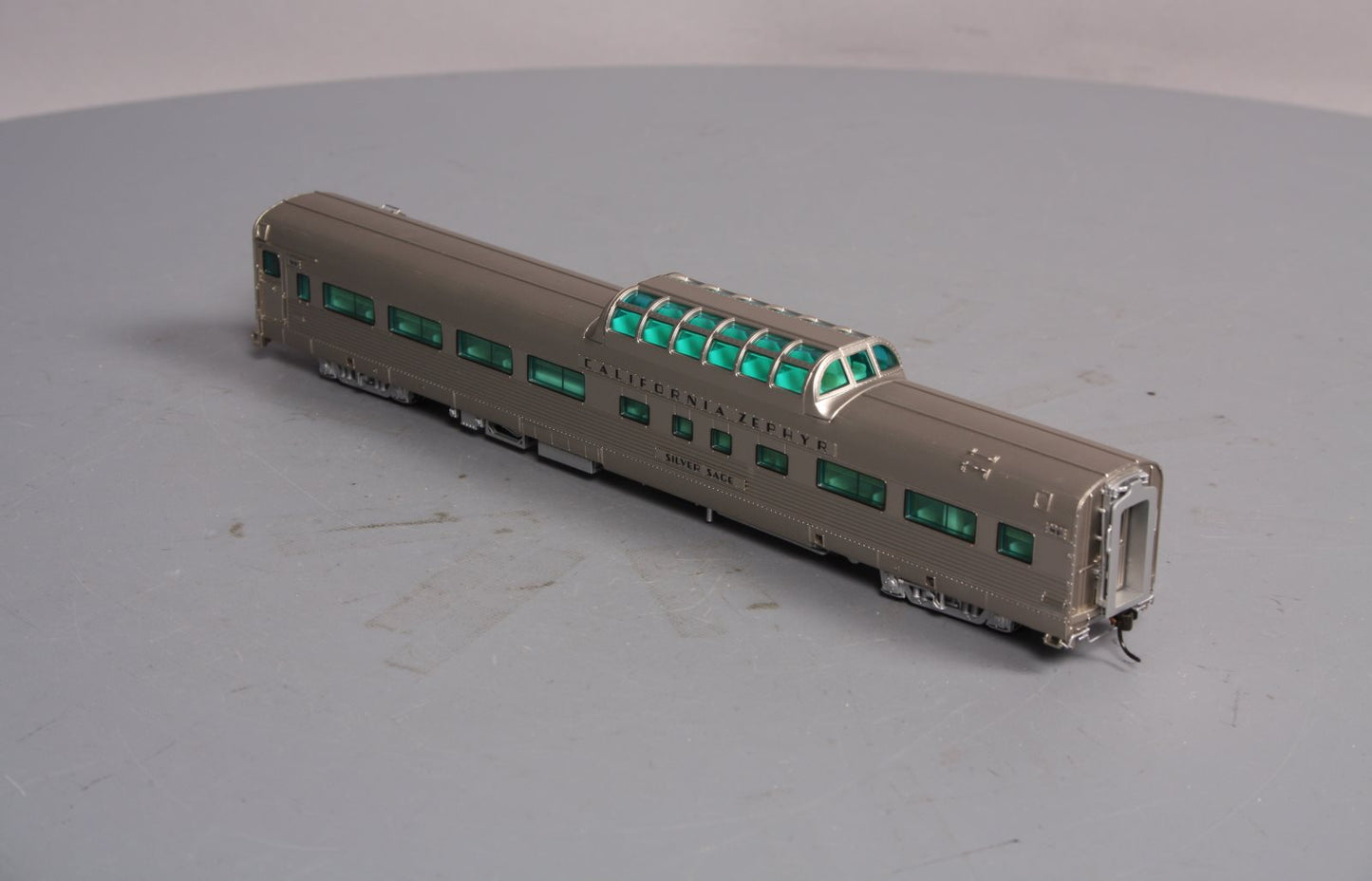 Broadway Limited 1499 HO Western Pacific California Zephyr Vista Dome Car #814