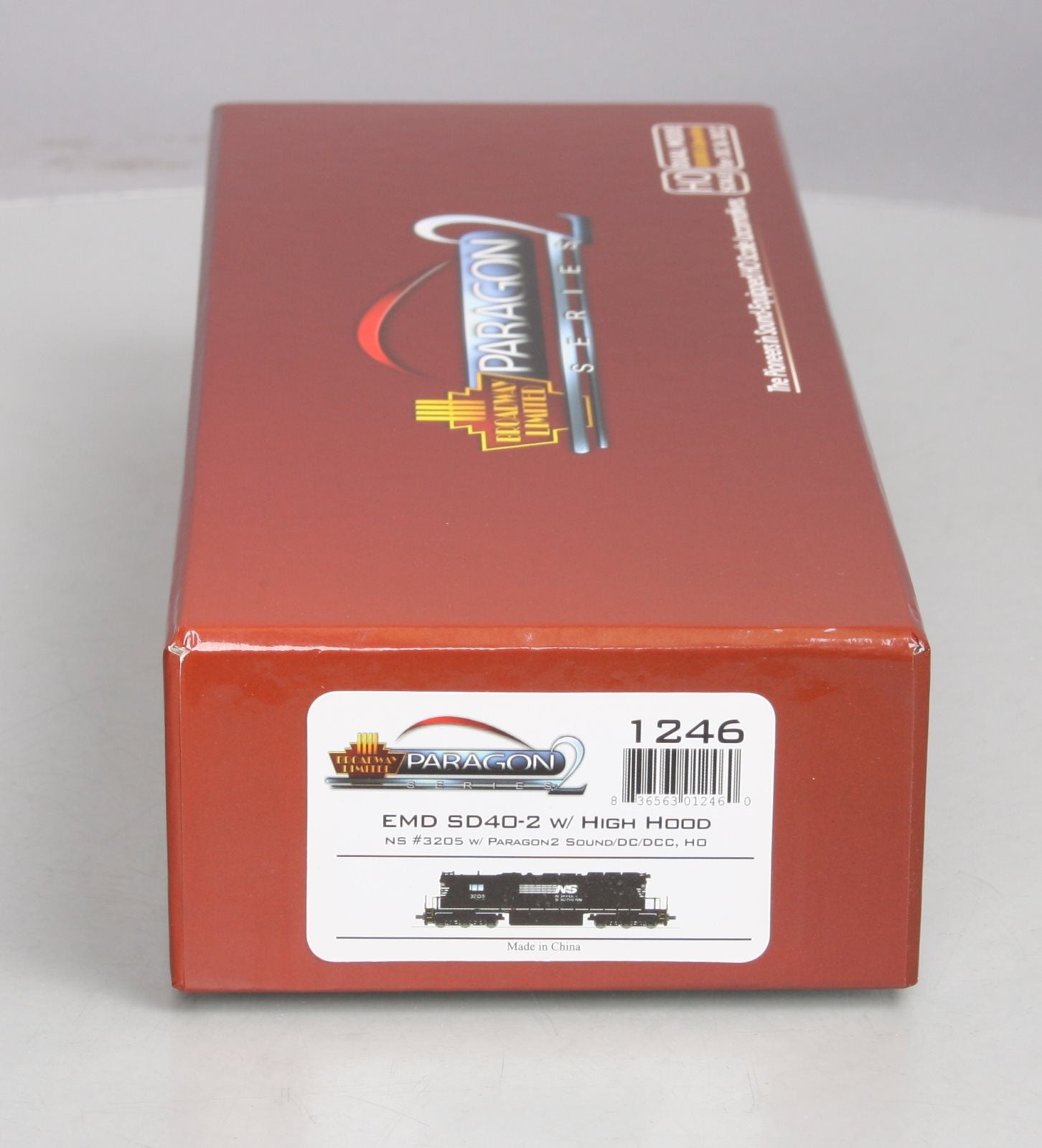 ハリソン2種 Paragon4 EMD SD40-2 w/ High Hood, N