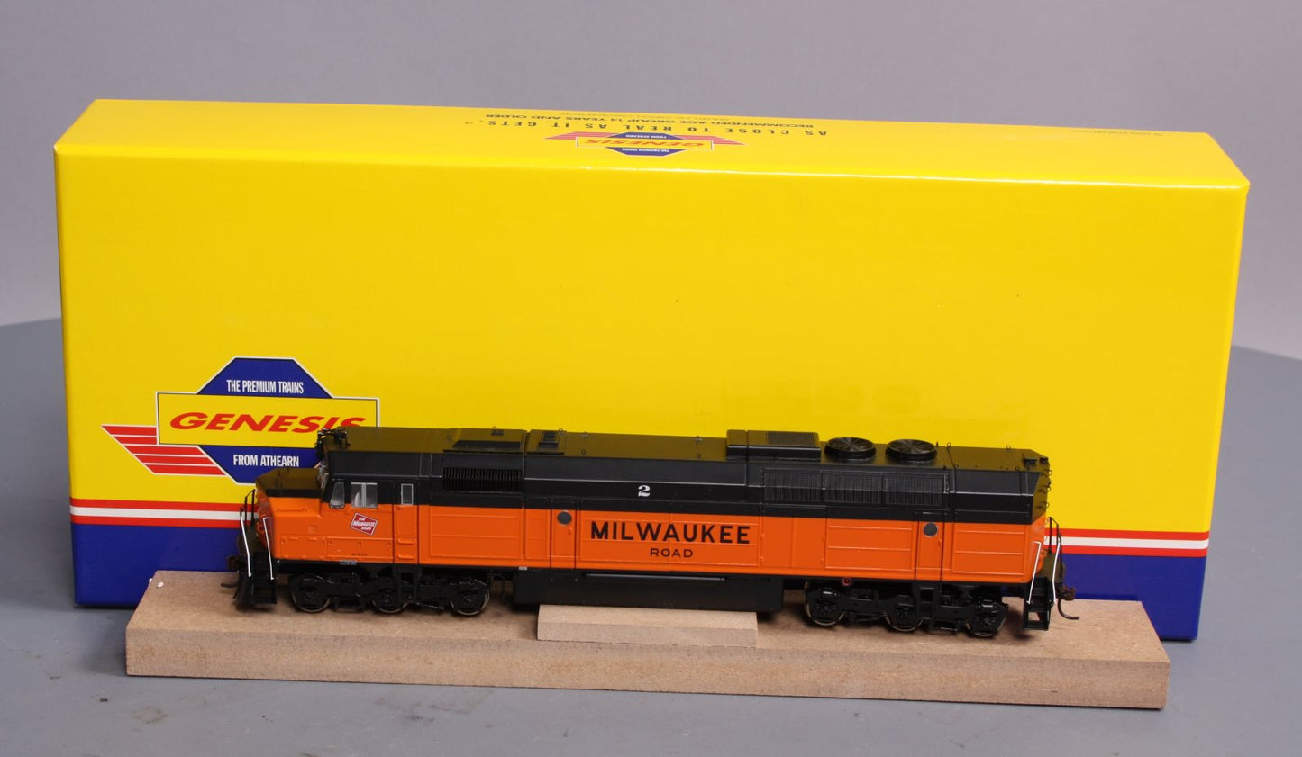 Athearn G67530 HO Milwaukee Road FP45 Diesel Locomotive #2