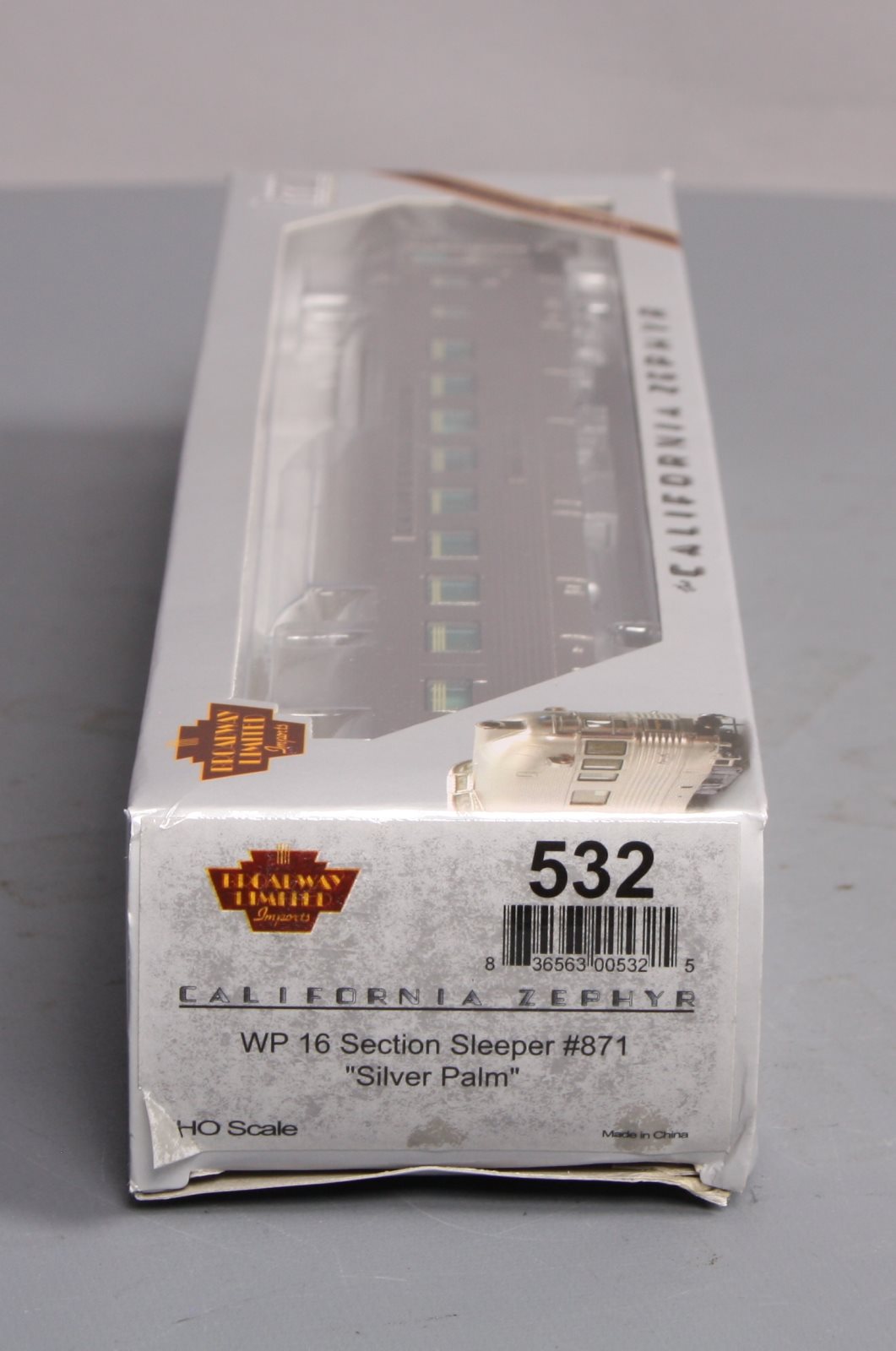 Broadway Limited 532 HO Scale WP 16-Section Sleeper 