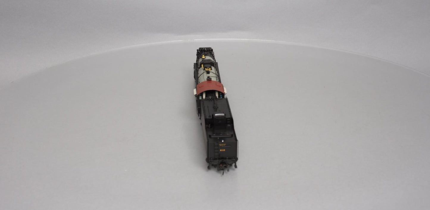 Broadway Limited 2825 HO BRASS T&P 2-10-4 Steam Locomotive w/DCC/Sound #610