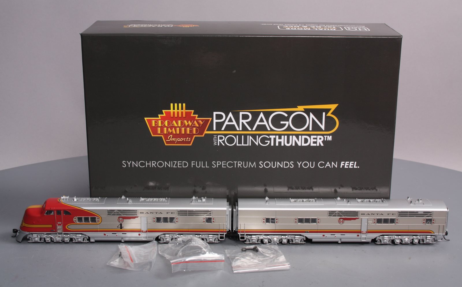 Broadway Limited 4532 Ho ATSF E1 A/B 4L/4A W/sd