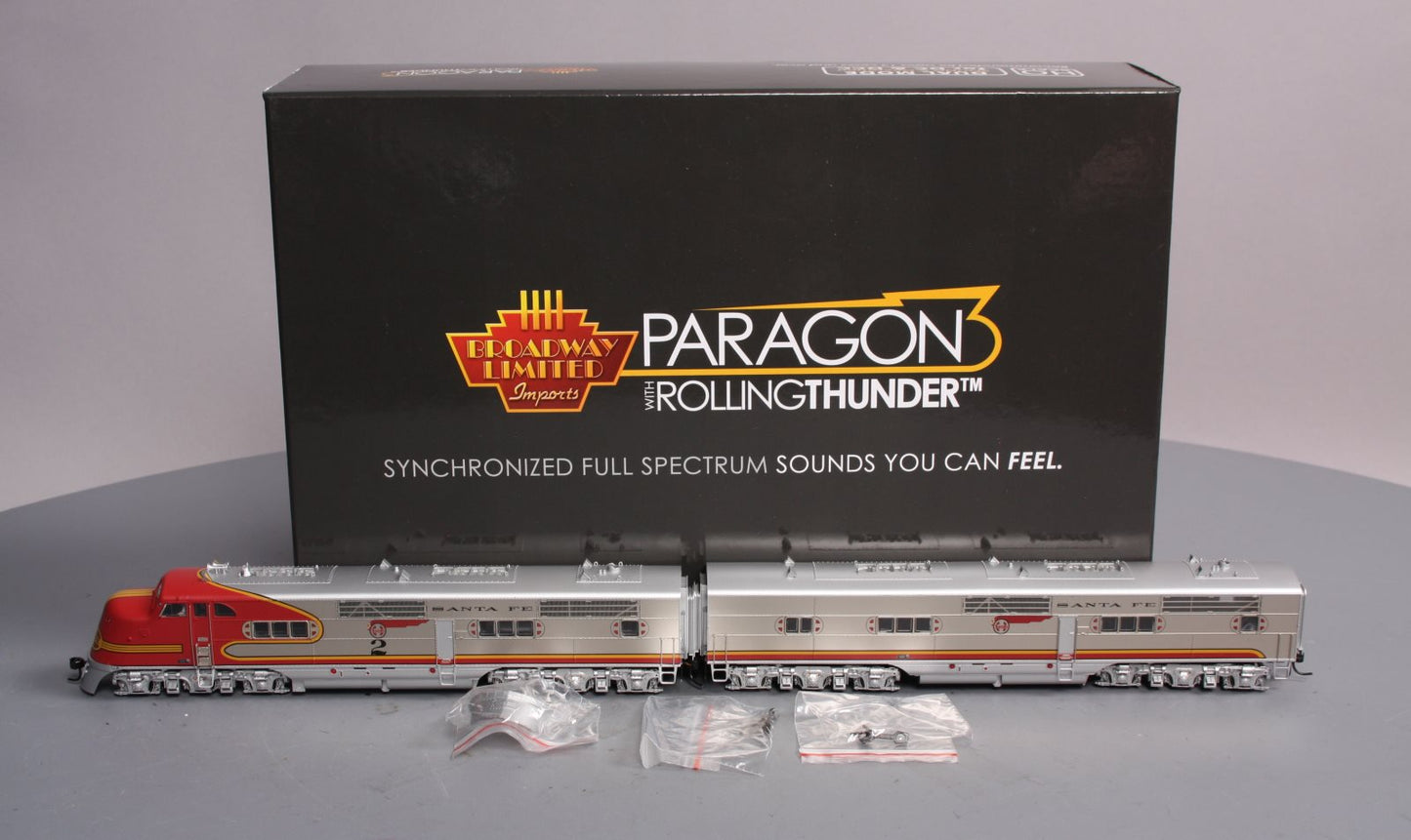 Broadway Limited 4531 Ho ATSF E1 A/B 2L/2A W/sd