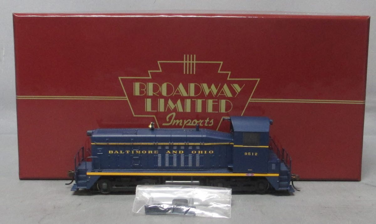 Broadway Limited 632 HO B&O EMD NW2 Phase V Diesel Locomotive #9512 w/ DCC Sound