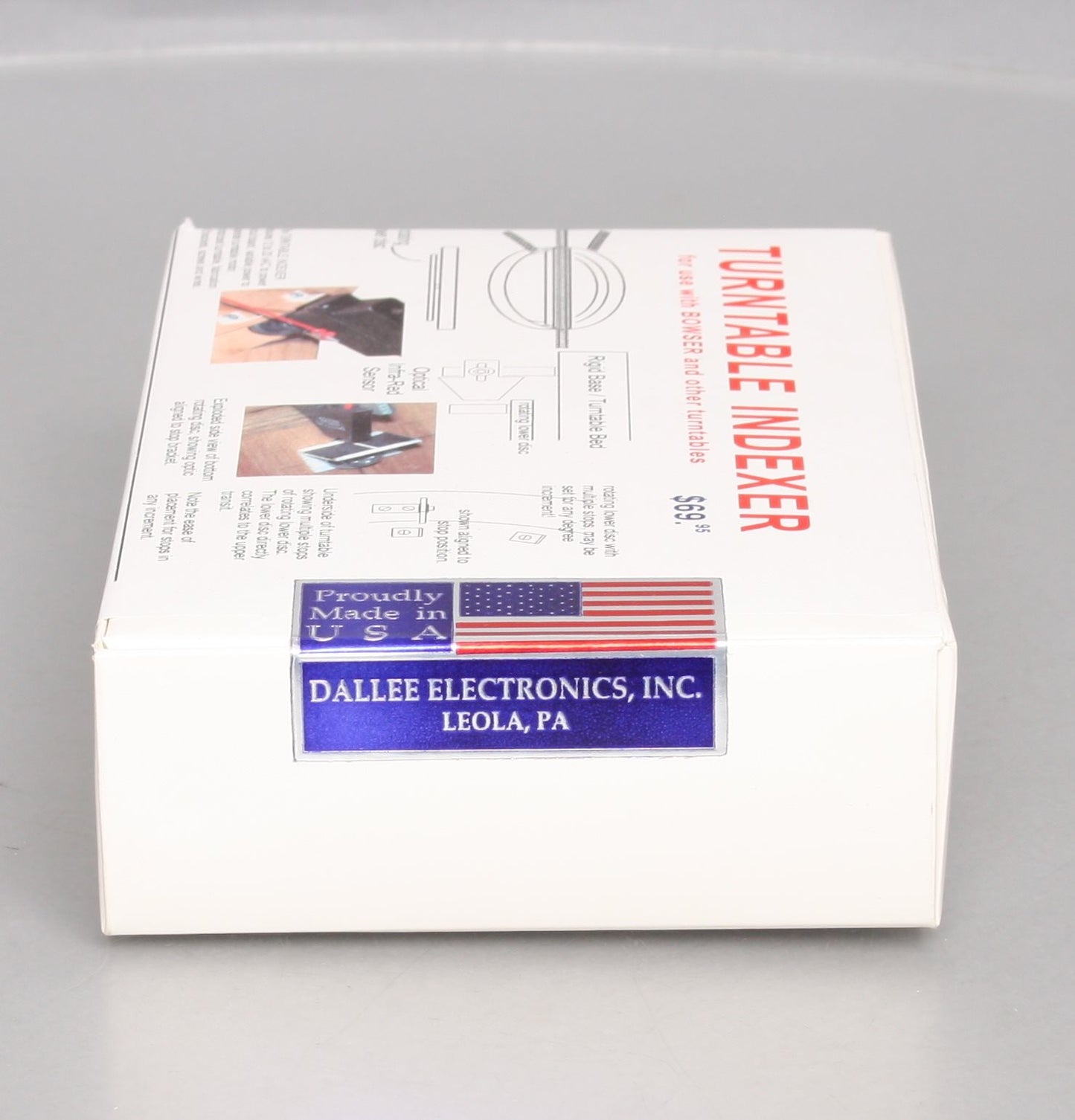 Z Thek 617 HO Scale Turntable Indexer For Use W/Bowser & Other Turntables