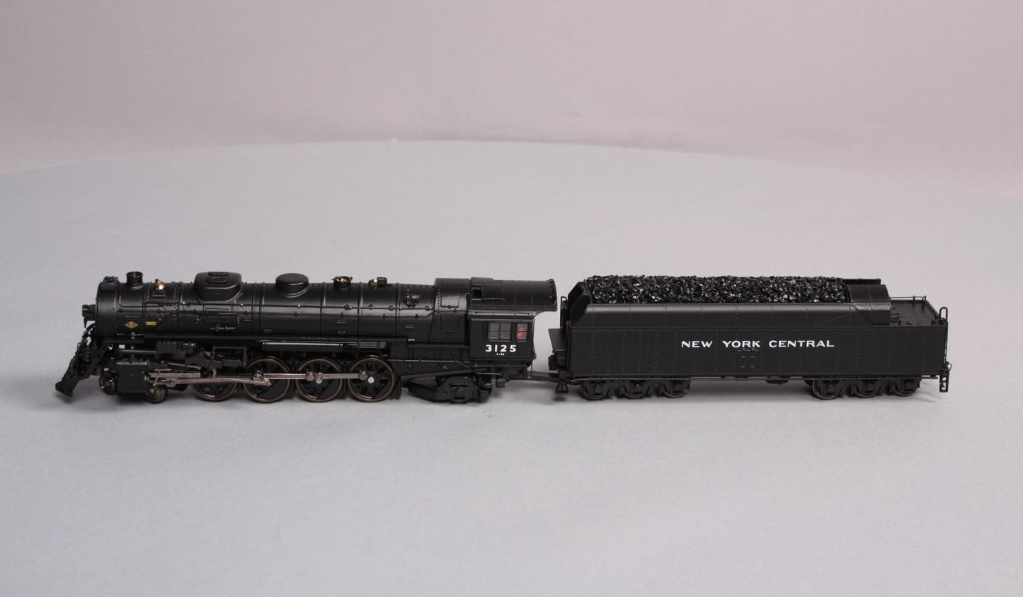MTH 80-3127-1 HO NYC 4-8-2 L-4B Steam Locomotive w/ Tender - PS3 #3125