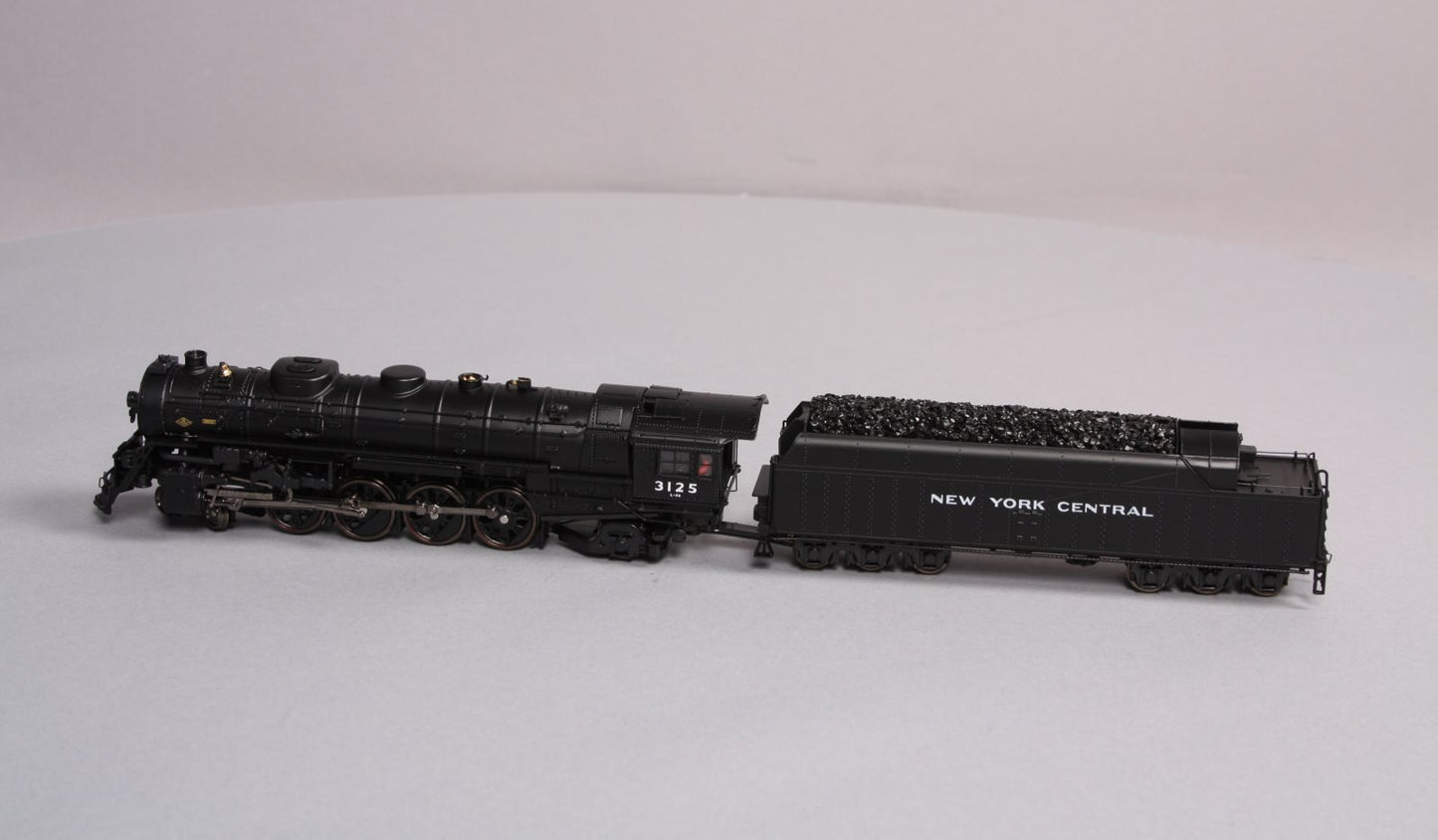 MTH 80-3127-1 HO NYC 4-8-2 L-4B Steam Locomotive w/ Tender - PS3 #3125