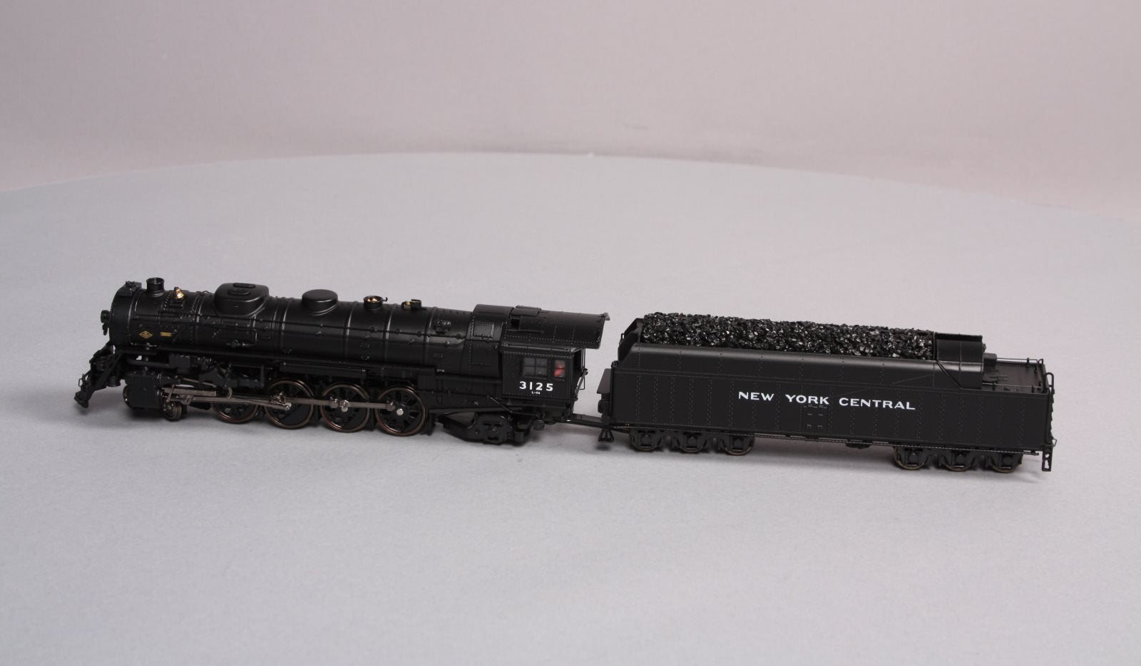 MTH 80-3127-1 HO NYC 4-8-2 L-4B Steam Locomotive w/ Tender - PS3 #3125