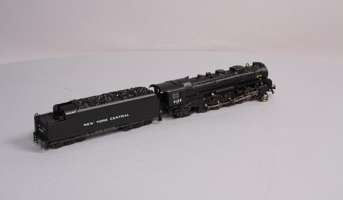 MTH 80-3127-1 HO NYC 4-8-2 L-4B Steam Locomotive w/ Tender - PS3 #3125