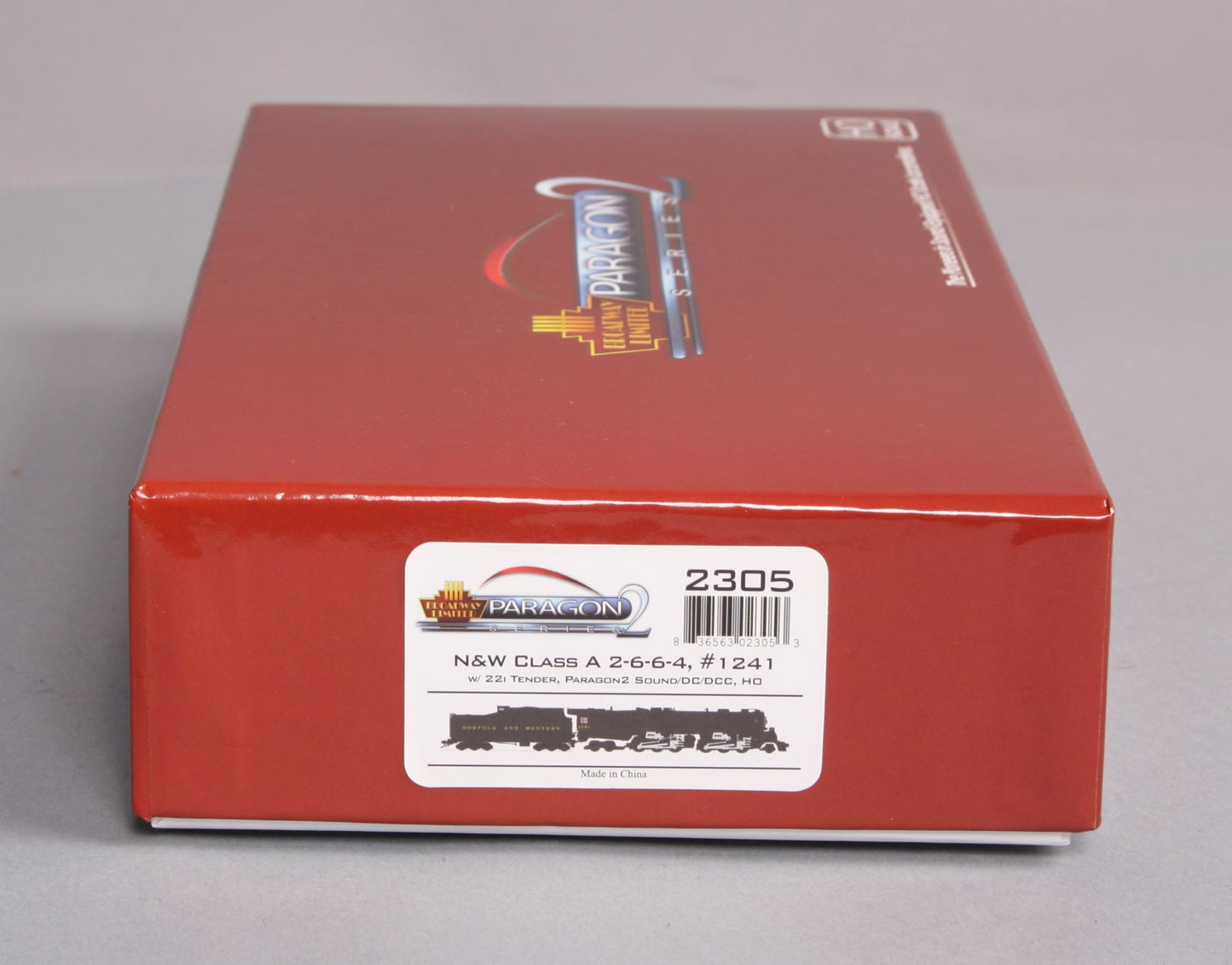 Broadway Limited 2305 HO Norfolk & Western Class A 2-6-6-4 Paragon2 #1241 w/ DCC