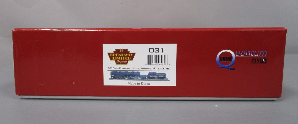 Broadway Limited 031 HO Scale SP Cab-Forward AC-5 4-8-8-2 Steam Locomotive #4120