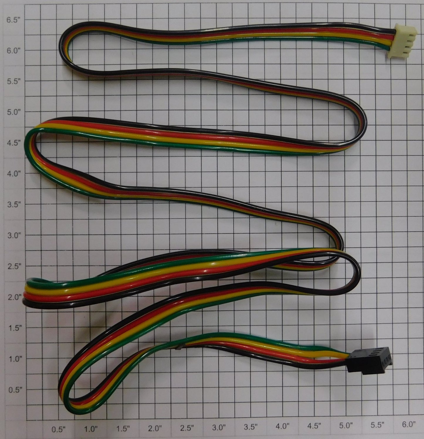 Atlas 1000X-38 4-Conductor 38" Switch Wire Cable with Connectors