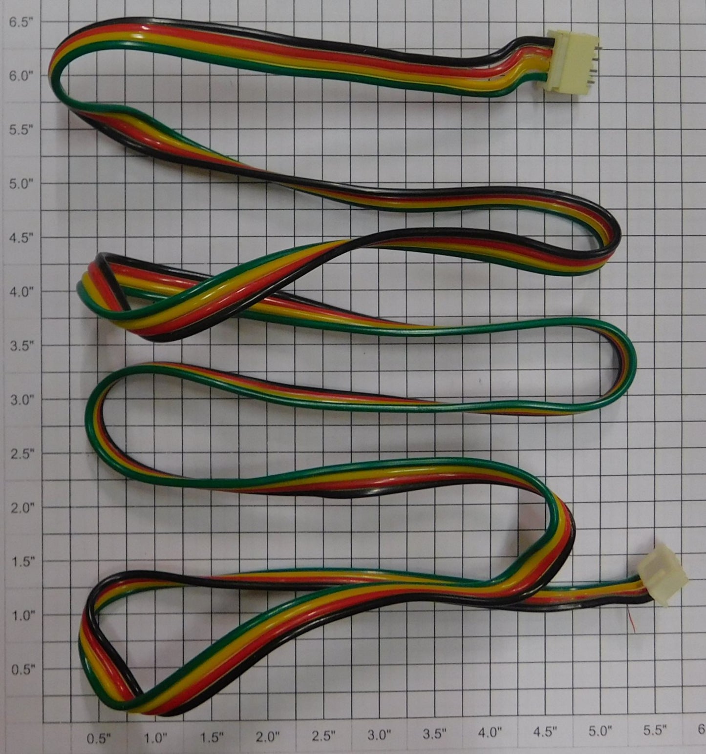 Atlas 1000X-38E 4-Conductor 38" Switch Wire Extension Cable with Connectors