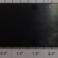 Acme 1000X-30 G 1.34" x 2.71" Black Riveted Flat Panel