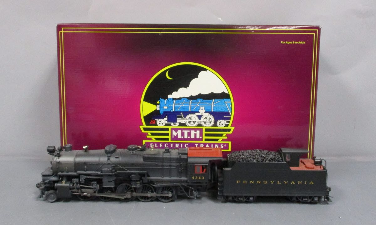 MTH 20-3253-1 PRR 2-10-0 Decapod Steam Locomotive HighRail w/PS 2.0 #4343