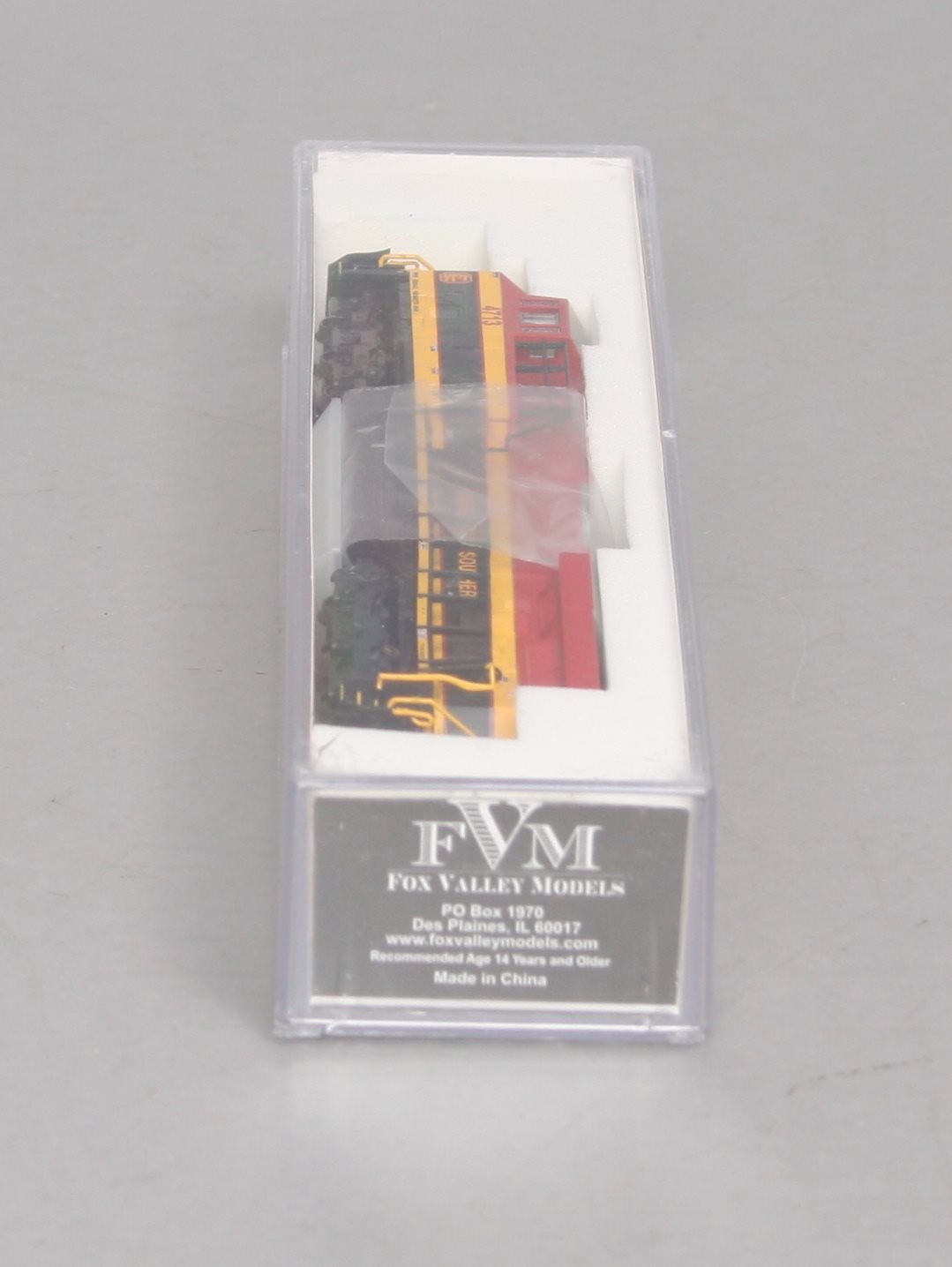 Fox Valley Models 70212 N Kansas City Southern GE ES44AC Diesel Locomotive #4713