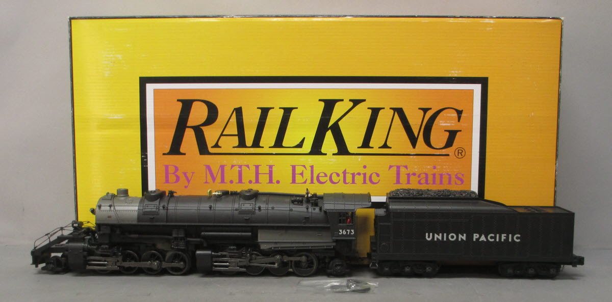 MTH 30-1663-1 O Union Pacific 2-8-8-2 Imperial Y6b Steam Engine #3673