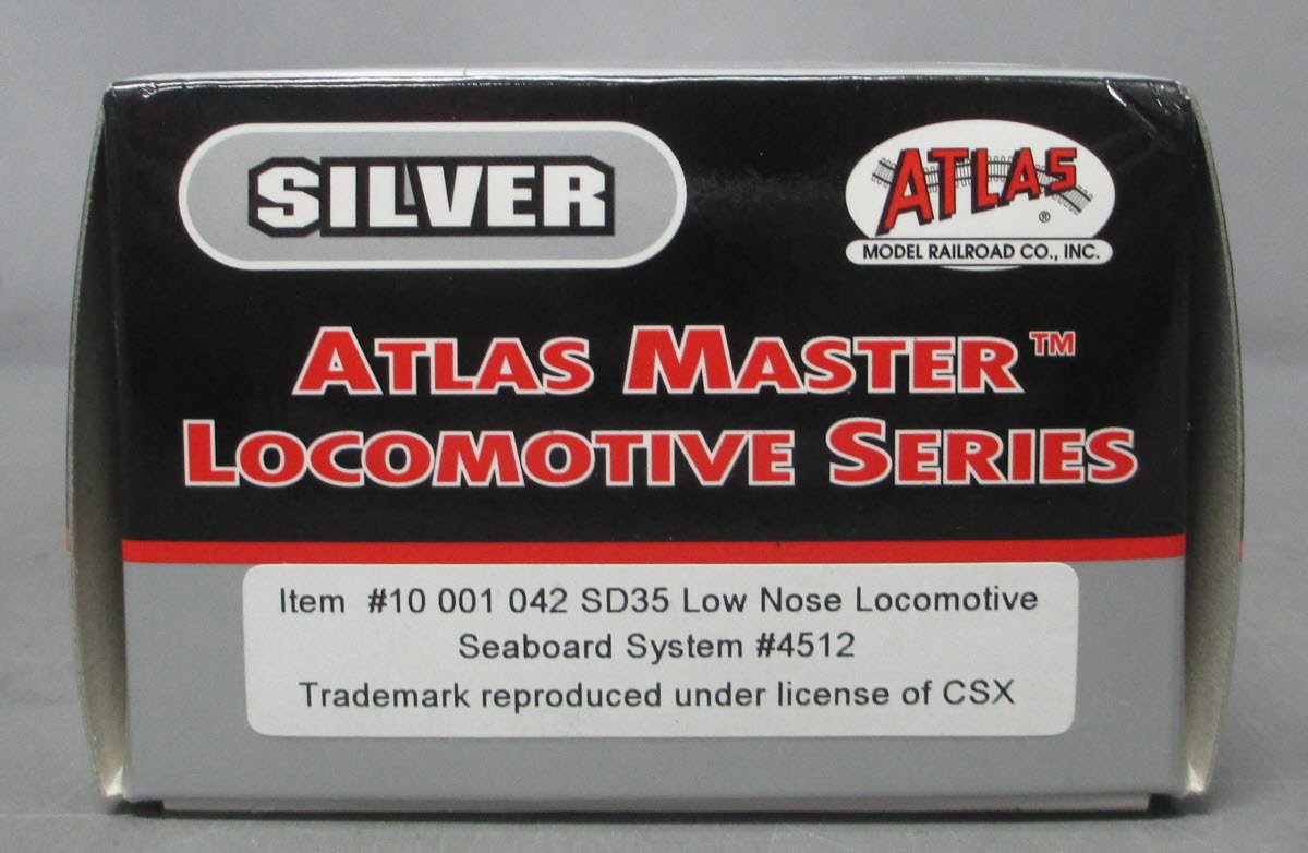 Atlas 10001042 SD35 Silver Seaboard System 4512 HO
