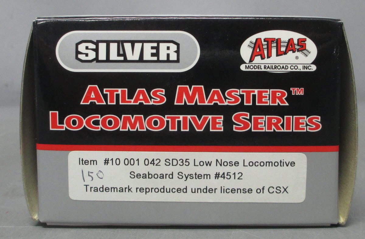 Atlas 10001042 SD35 Silver Seaboard System 4512 HO