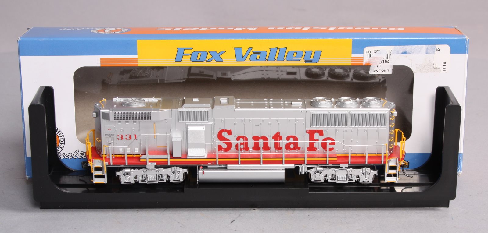 Fox Valley Models 20152S HO Santa Fe EMD GP60B Diesel Loco ESU LokSound/DCC #331