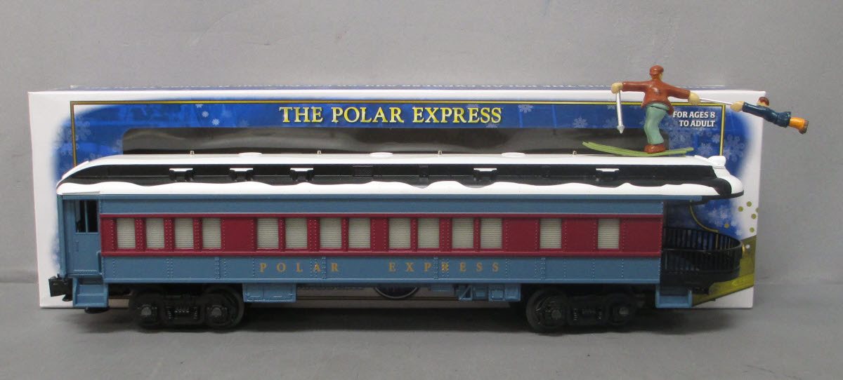 Lionel 6-85400 O Gauge The Polar Express Skiing Hobo Observation Car MT/Box