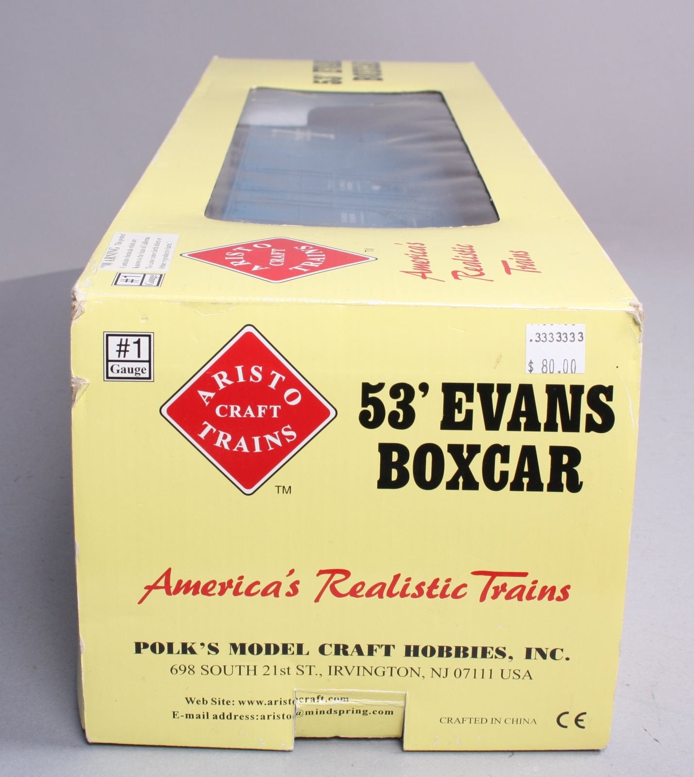 Aristo-Craft 50005P 53' Boston & Maine Evans Box Car