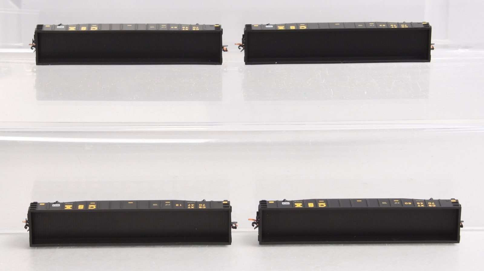 Micro-Trains 99300085 N CSX 50' Gondola Four Car Runner Pack (Set of 4)