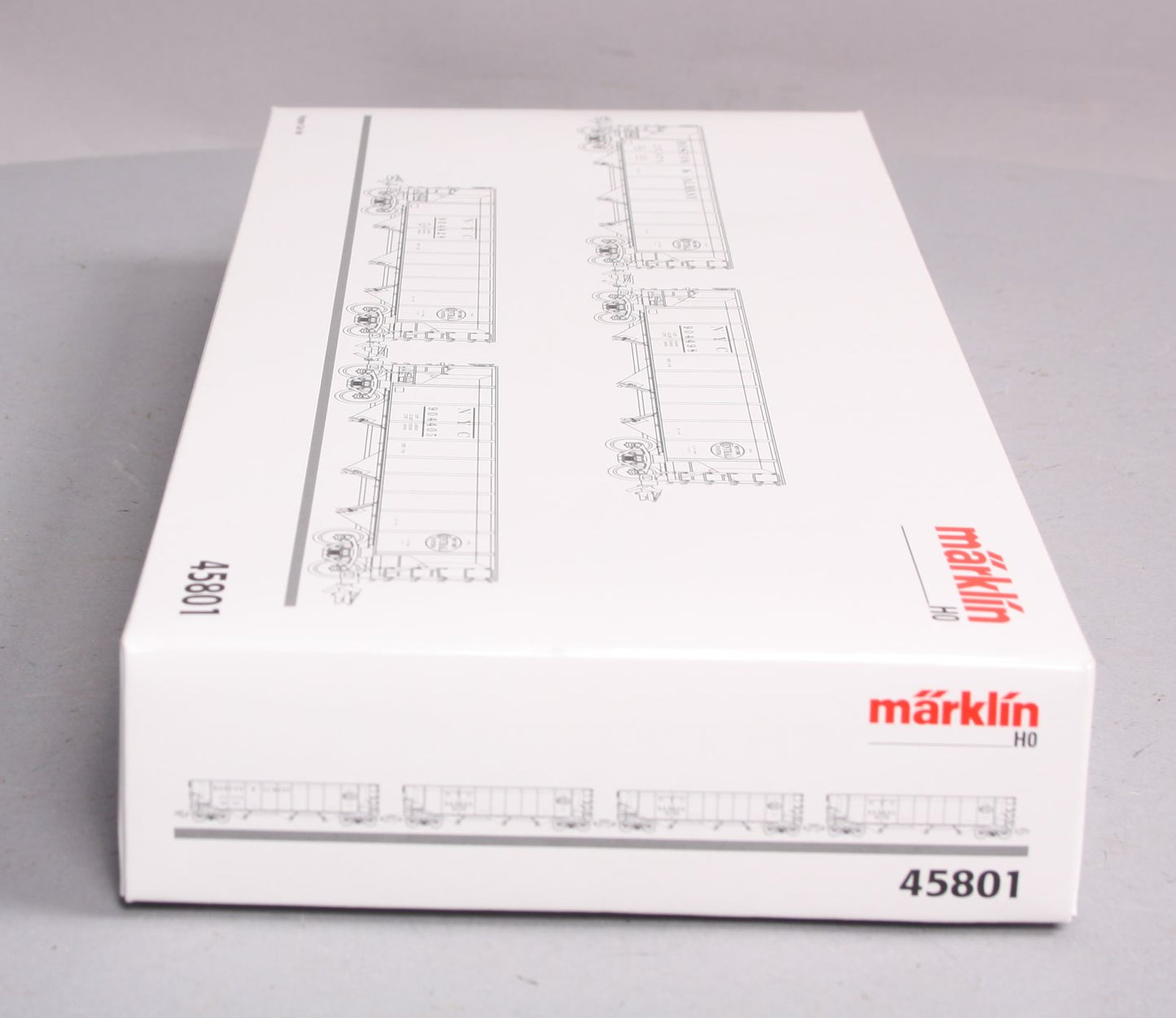 Marklin 45801 HO Scale NYC 4-Car Hopper Set