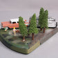 Lionel 6-24164 O Gauge Summer Vacation Animated Camping Scene