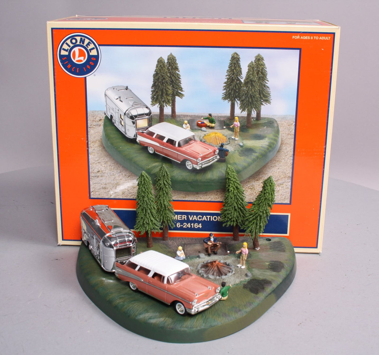 Lionel 6-24164 O Gauge Summer Vacation Animated Camping Scene