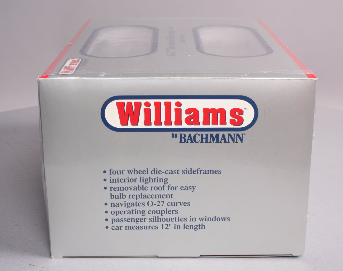 Williams 43252 Luxury Lines O27 Streamline Passenger 4-Pack
