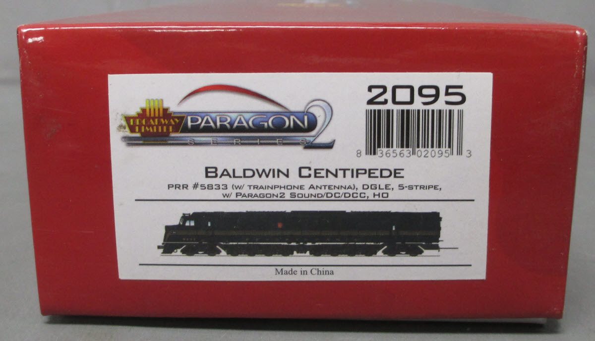 Broadway Limited 2095 HO PRR Diesel Baldwin Centipede A #5833 w/ DCC & Sound