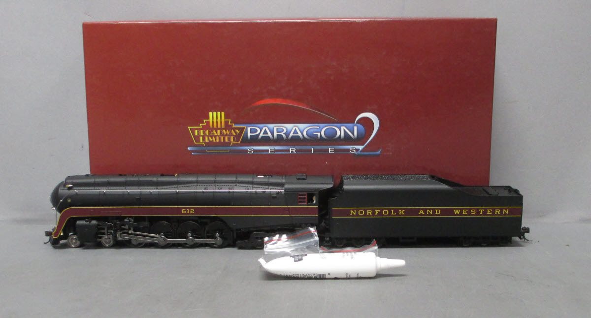 Broadway Limited 2556 HO Norfolk & Western Class J 4-8-4 Paragon2™ #612
