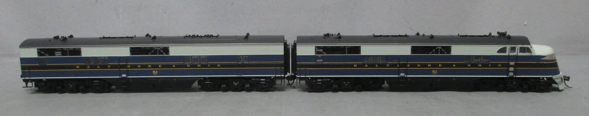 Broadway Limited 5501 HO Scale Baltimore & Ohio EMC EA/EB Diesel Set #51/51X