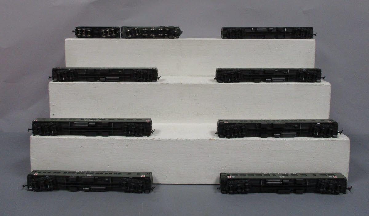 Con-Cor 0002 HO Gauge U.S. Army Hospital Steam Train Limited Edition Set