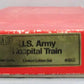 Con-Cor 0002 HO Gauge U.S. Army Hospital Steam Train Limited Edition Set