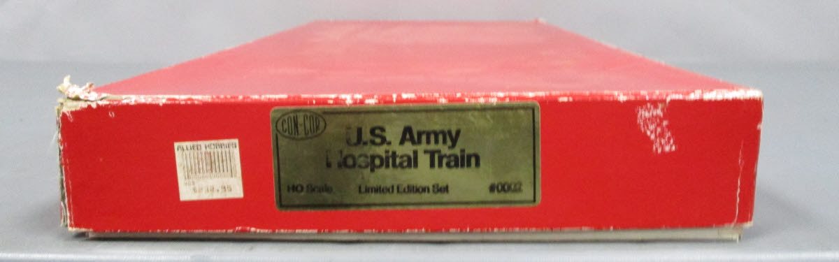 Con-Cor 0002 HO Gauge U.S. Army Hospital Steam Train Limited Edition Set