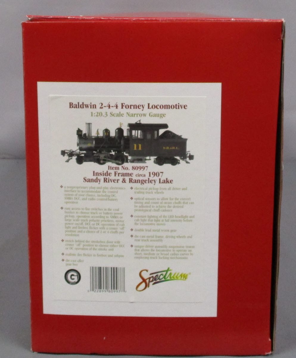 Bachmann 80997 Baldwin 2-4-4 Sandy River Steam Locomotive & Tender
