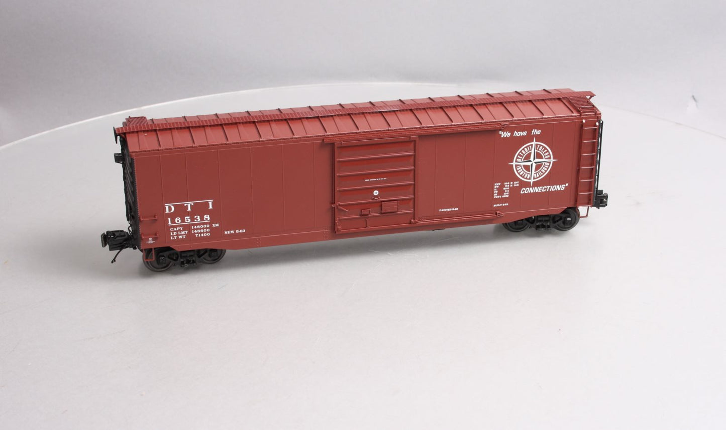 MTH 20-93563 O Detroit, Toledo & Ironton 50' Boxcar #16538