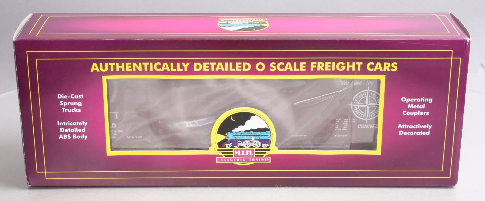 MTH 20-93563 O Detroit, Toledo & Ironton 50' Boxcar #16538