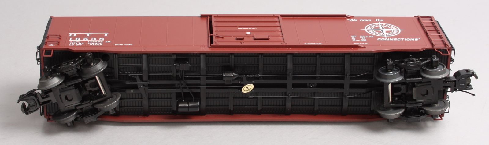 MTH 20-93563 O Detroit, Toledo & Ironton 50' Boxcar #16538