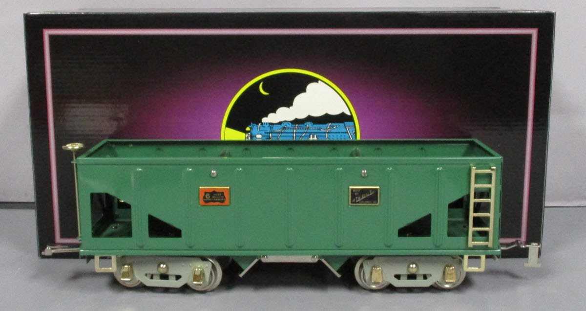 MTH 10-2202 Std. Gauge Tinplate Green 4006 Hopper Car
