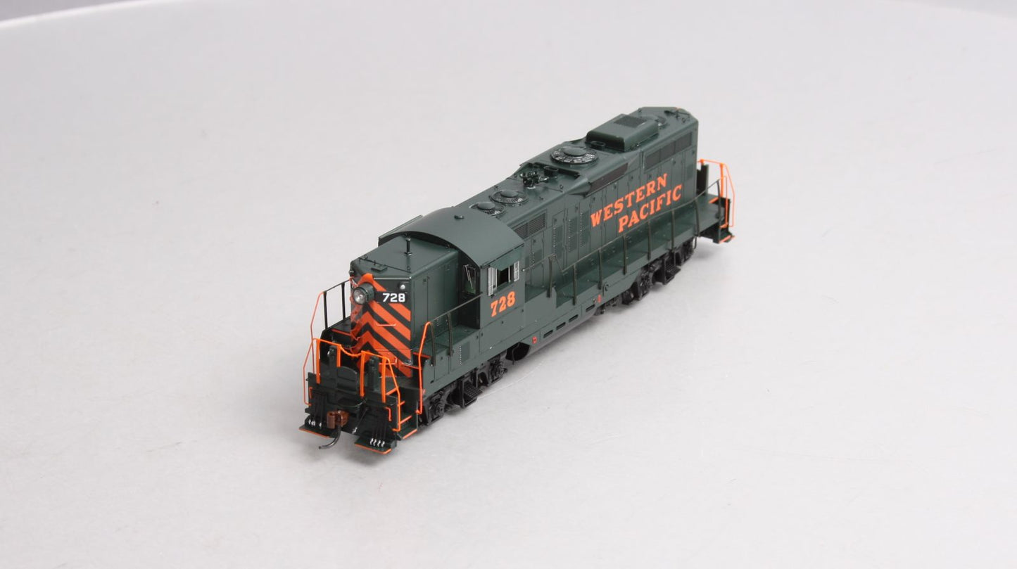 Athearn G62743 HO Genesis Western Pacific GP9 W/Sound Diesel Locomotive #728