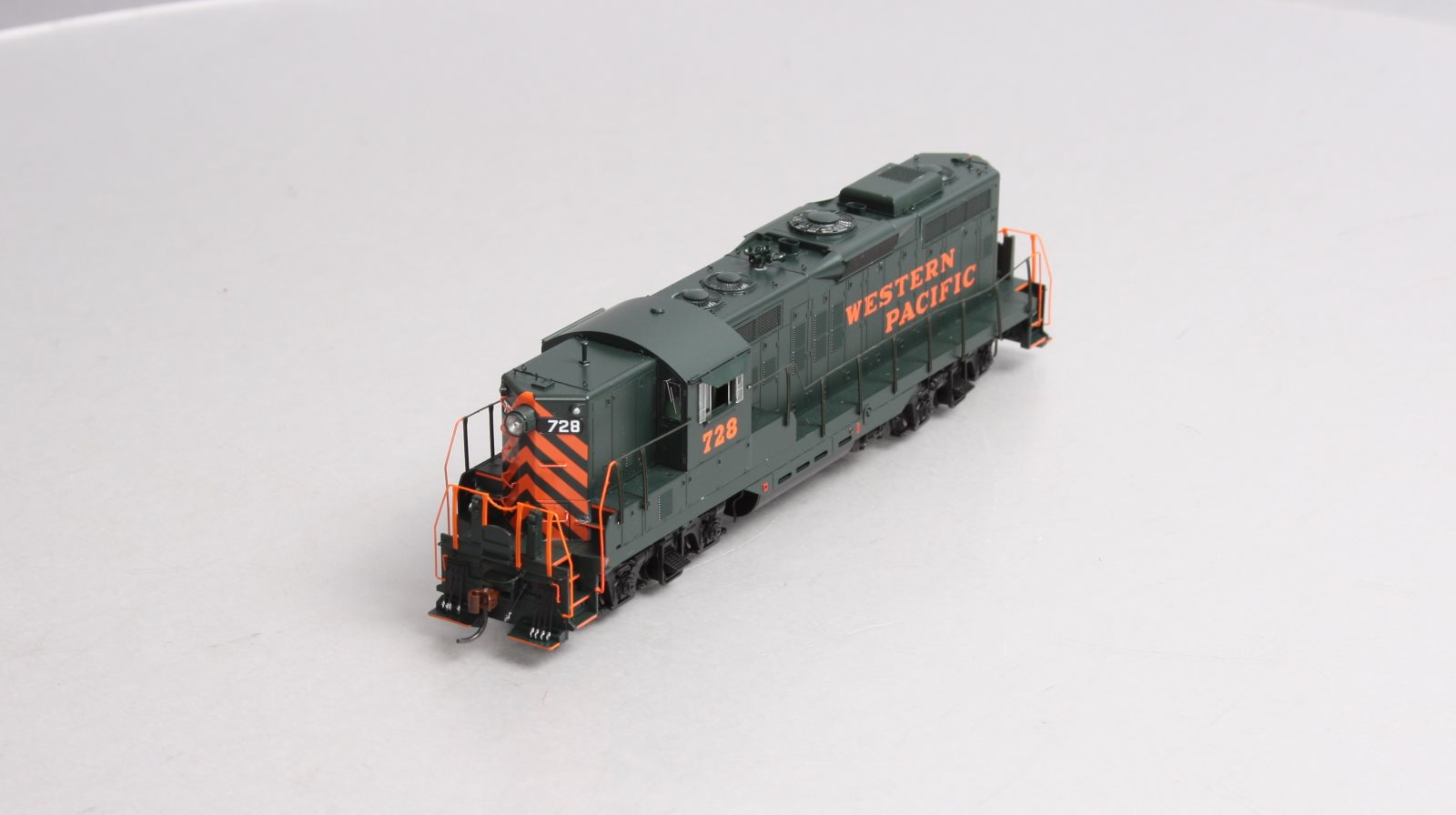 Athearn G62743 HO Genesis Western Pacific GP9 W/Sound Diesel Locomotive #728