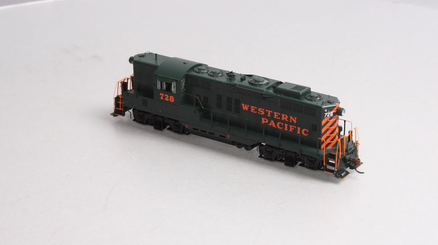 Athearn G62743 HO Genesis Western Pacific GP9 W/Sound Diesel Locomotive #728