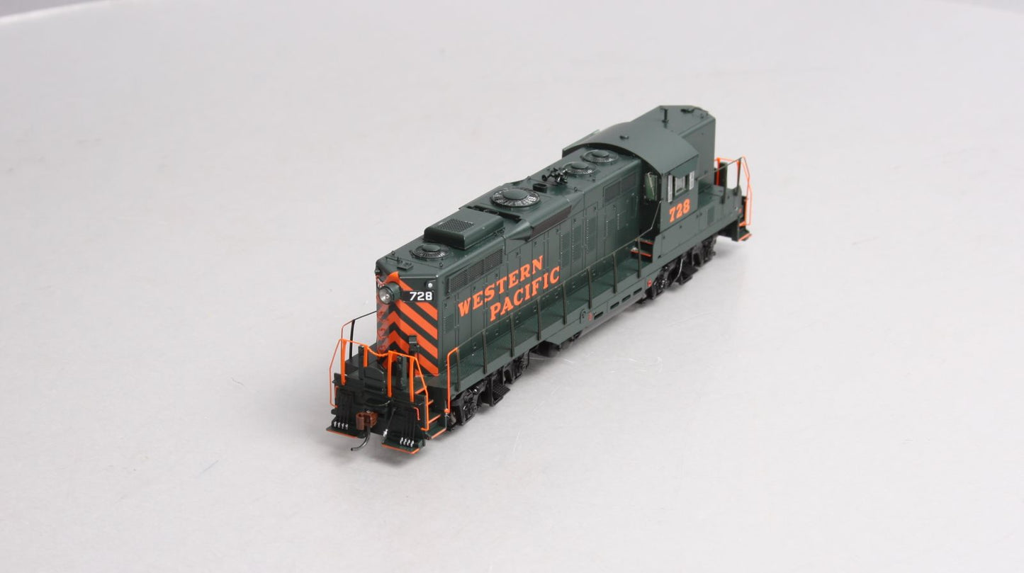 Athearn G62743 HO Genesis Western Pacific GP9 W/Sound Diesel Locomotive #728
