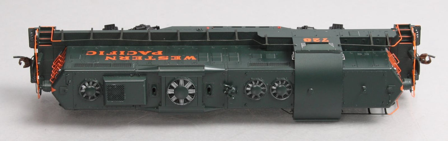 Athearn G62743 HO Genesis Western Pacific GP9 W/Sound Diesel Locomotive #728
