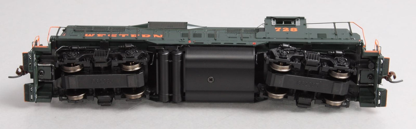 Athearn G62743 HO Genesis Western Pacific GP9 W/Sound Diesel Locomotive #728